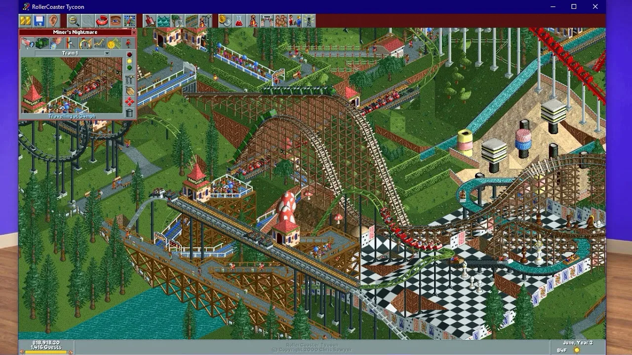 RollerCoaster Tycoon 1 Full PC Game Download