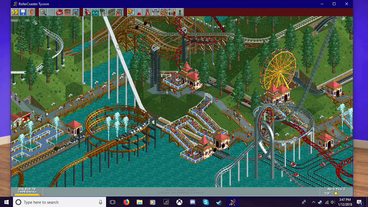 RollerCoaster Tycoon 1 Full PC Game Download