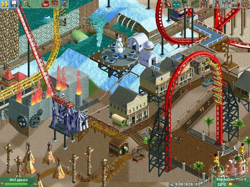 RollerCoaster Tycoon 2 Full PC Game Download