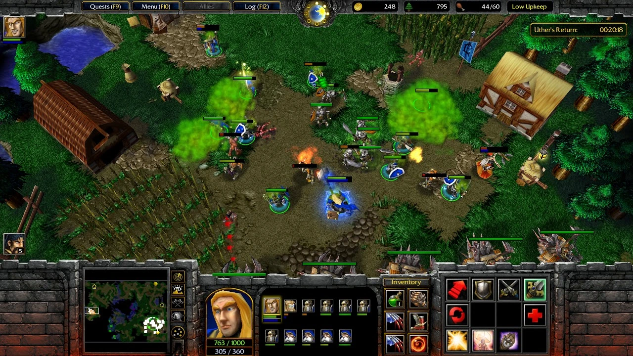 Warcraft 3 Reign of Chaos and Frozen Throne